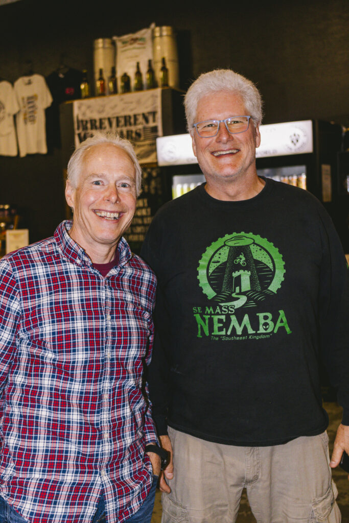 Riders gathered at Blackstone Valley NEMBA's Spring Chapter Meeting