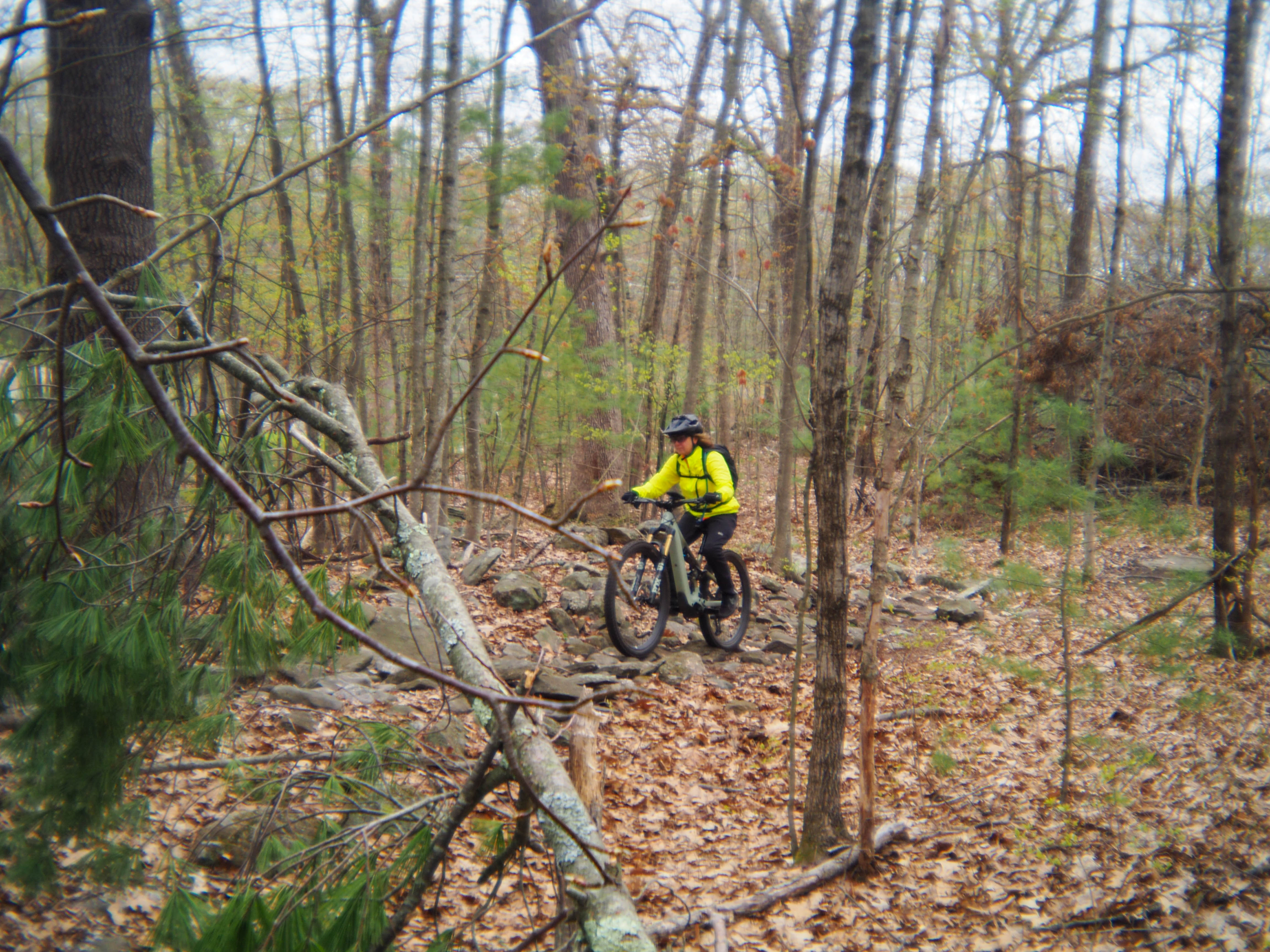 Mountain bikers at the 2026 Spring Social Ride